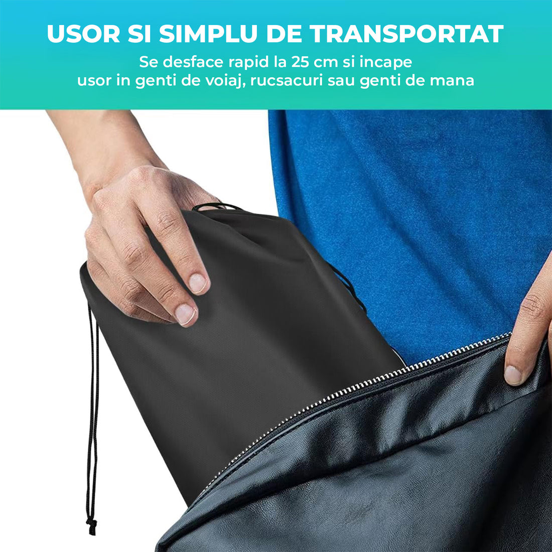 Baston Ortopedic Elindor® de Sprijin Pliabil, Usor si Reglabil, Potrivit pentru Ambele Maini, din Aluminiu Rezistent, Ofera Stabilitate si Sustinere pana la 100 Kg, Carja pentru Varstnici si Recuperare, Negru