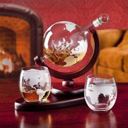 Set Decantor de Whiskey