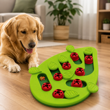Puzzle Interactiv Pentru Pisici, Eliberare Recompensa, Cu 16 Compartimente Ascunse, Dezvolta Inteligenta, Scapa De Anxietate, Stimuleaza Instinctul Natural de Vanatoare, Verde