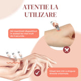 Aparat Extractie Puncte Negre Elindor®  3 Moduri de Putere, 5 Capete Speciale, Aspirator Profesional pentru Pori, Alb