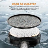 Cap de Dus cu Filtru Elindor®, Sistem Filtrare Apa Potabila, Protectie Anticalcar, Jeturi Personalizabile, Instalare Universala, Ideal Pentru Igiena Zilnica, Compatibil Piele Sensibila si Par Fragil, Negru