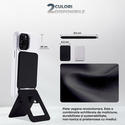 Suport Telefon Elindor®,Trepied Reglabil MagSafe, Negru