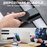 Statie de Incarcare 3-in-1 Elindor®, Suport Pliabil, Incarcare Rapida, Ideal pentru Apple Devices