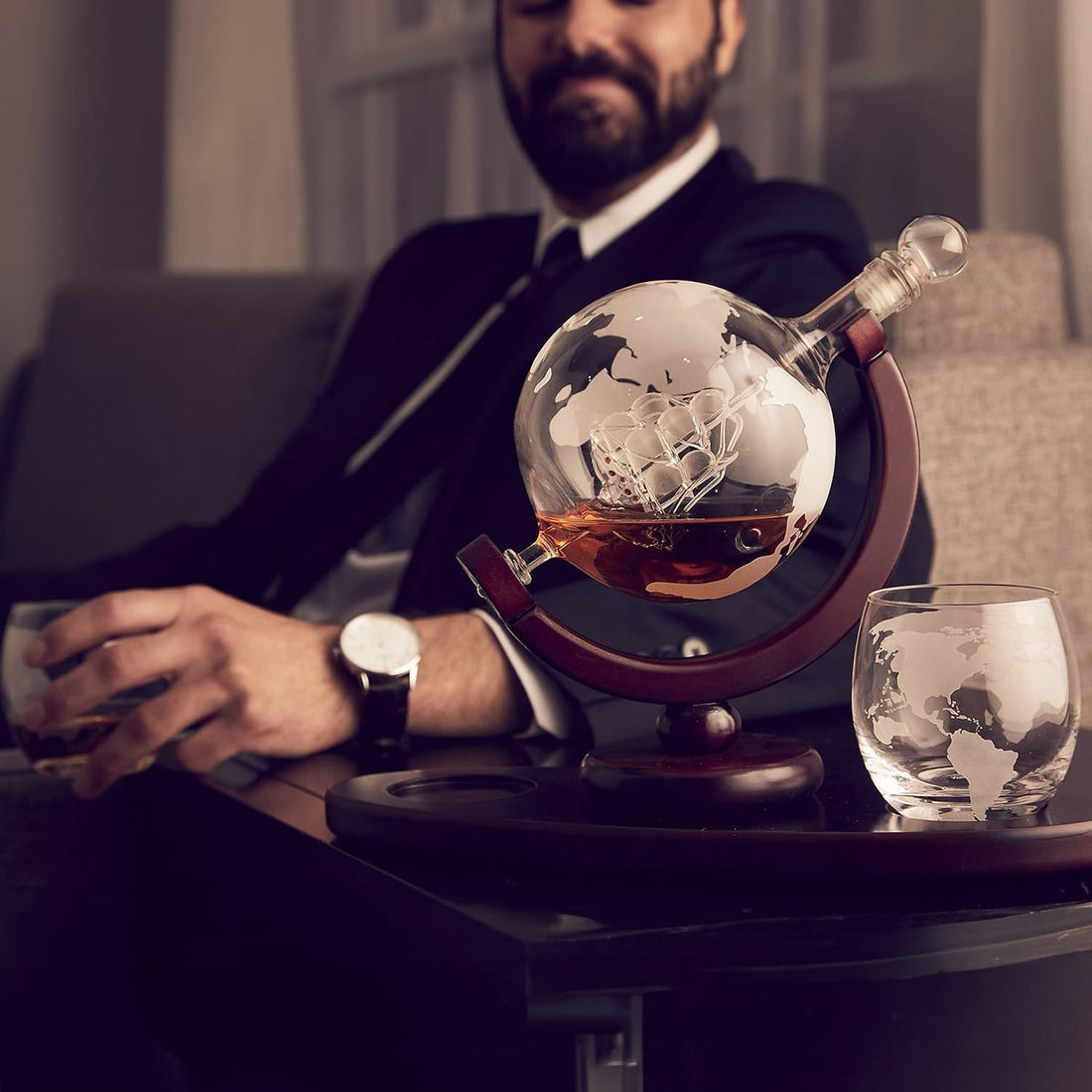 Set Decantor de Whiskey