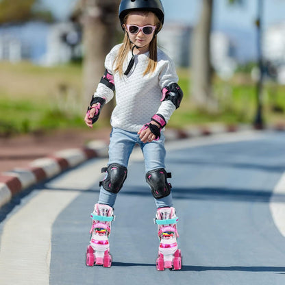 Role Reglabile Elindor® pentru Copii și Adulți, S, Roz