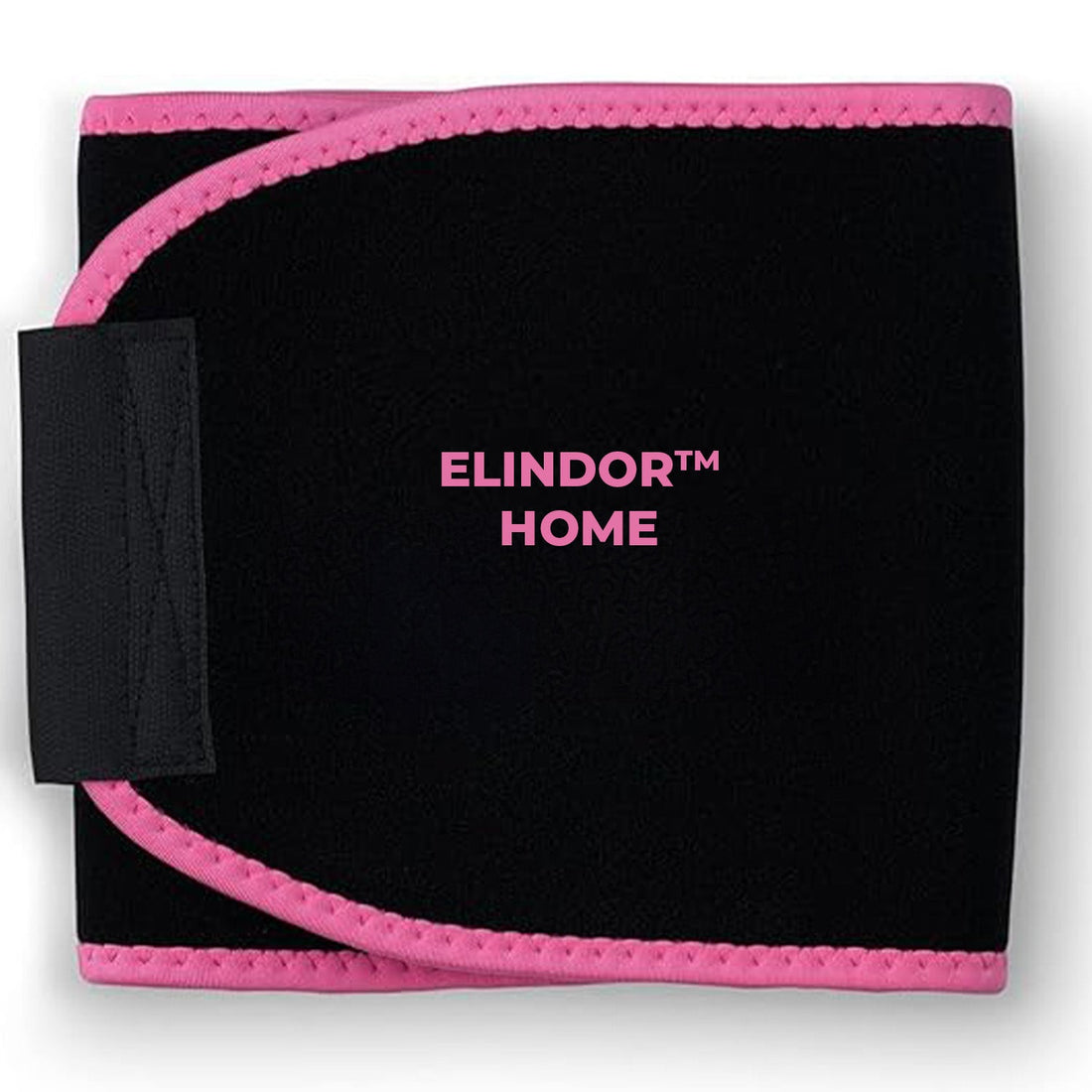 Centura Slabit Elindor® Tip Sweet Sweat, Centura Abdominala Fitness Unisex, Reglabila, Transpiratie Intensa, Echipament Termic Sport, 5 Marimi Disponibile, Antrenament Acasa sau Sala, Suport Lombar, Negru