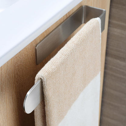 Suport de prosoape Elindor®, montare adeziv, oțel inoxidabil, 37 cm, argintiu