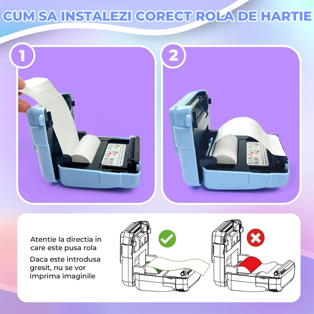 Camera Foto Copii Elindor®, Jucarie cu Ecran LCD, Cadou Educativ pentru Poze, Card Inclus 32GB, Ideal pentru Fete si Baieti, Mov