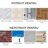 Set 4 Carlige Adezive din Otel Inoxidabil, Suporta pana la 6,8 kg, Design patrat si Colturi rotunde, Instalare Usoara, Ideal pentru Baie, Bucatarie sau Birou, Negru Mat