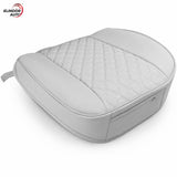 Husă Auto Universală 54 x 53 cm, Piele PU Matlasată, Anti-Alunecare, Design Elegant cu Buzunar de Depozitare, Gri