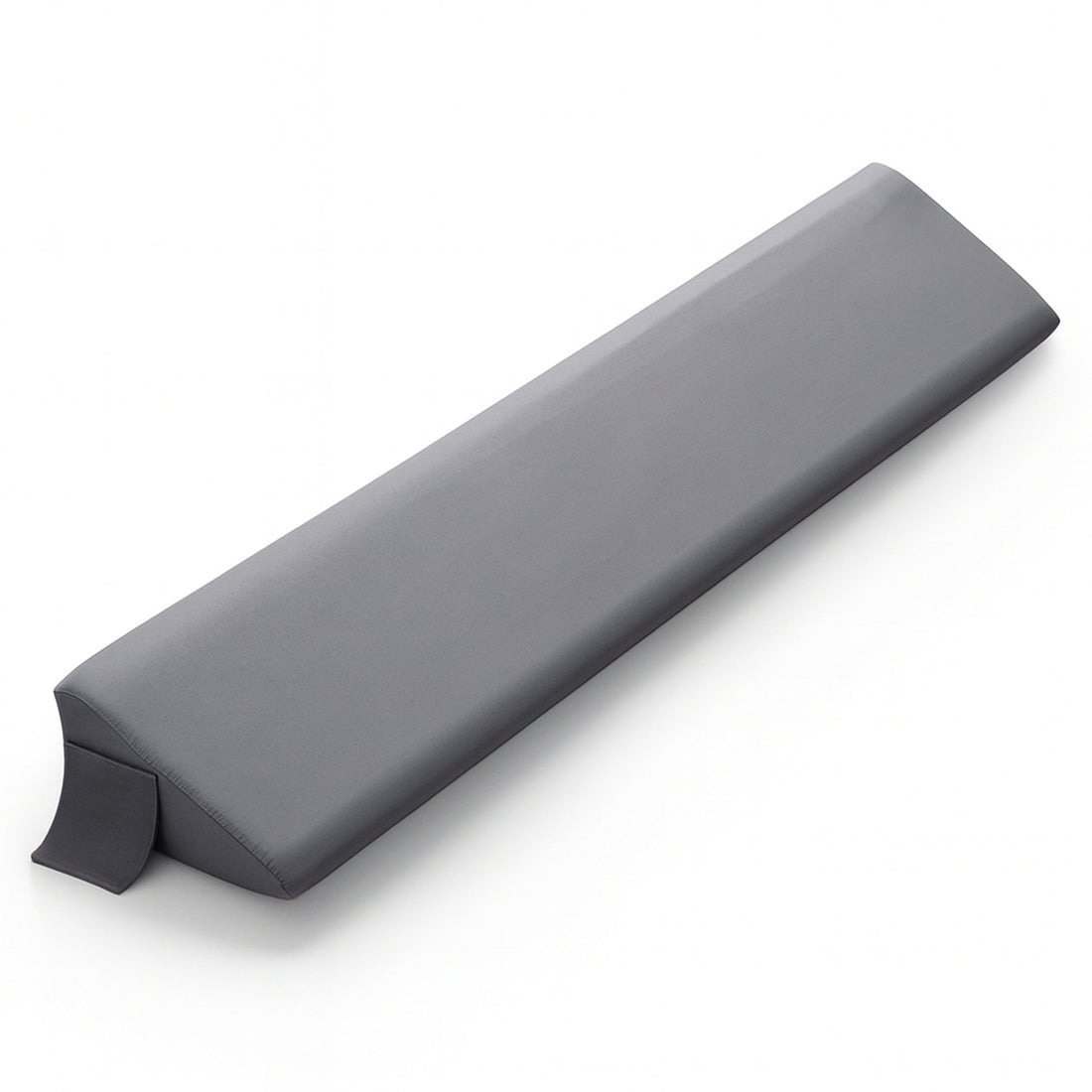 Perna Ortopedica Triunghiulara Elindor® pentru Pat, Perna din Spuma Densa, Suport Spate, Cap, Post-Operator, Anti-Reflux, Antisforait, Antirid, Husa Detasabila cu Fermoar, 96 x 25 x 15 cm, Gri