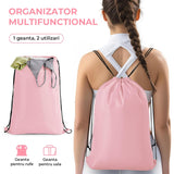 Set Organizatoare Calatorie Elindor® pentru Bagaj cu 8 Genti de Depozitare Haine, Accesorii, Cosmetice, Roz
