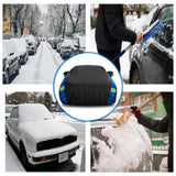 Prelata Auto Premium Elindor® Impermeabila, Antisoare, Praf, Ploaie si Zapada, Protectie UV, Toate Anotimpurile, Husa Exterior, Huse Protectie Completa, Universala, Accesorii Masina, Marime Hatchback, 350 × 170 × 150 cm, Negru