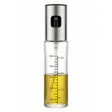 Pulverizator Ulei Elindor®, Oliviera 100ml, Sticla Dozatoare Multifunctionala, Control Precis, pentru Gatit, Friteuza cu Aer, Salate  Material Sticla si PVC, Argintiu
