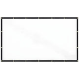 Ecran Proiector Elindor® Portabil, 120 Inch, Panza Proiectie 4K, Pliabil, Montaj Rapid Interior si Exterior, pe Perete, Ideal pentru Videoproiector, Cinema Acasa, Prezentari si Evenimente, Negru