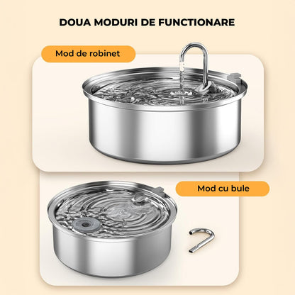 Dispenser de Apa Automata 7L Elindor®, 2 Moduri de Functionare, Argintiu