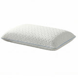 Perna Ortopedica Elindor® Memory Foam Pillow pentru Gat, Suport Cervical Ergonomic, Spuma cu Memorie Anatomica, Hipoalergenica, cu Gel, Husa Detasabila Respirabila, Ajuta la Spondiloza Cervicala, Ideal pentru Dormit, 60x40x14 cm, Alb