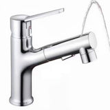 Baterie Lavoar Baie Elindor®, Dus Extractabil, Mod Tasnitoare, Chrom