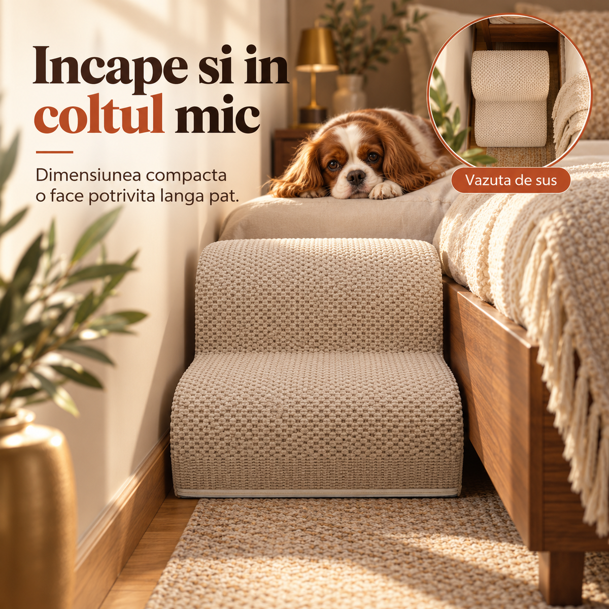 Ocupă puțin loc