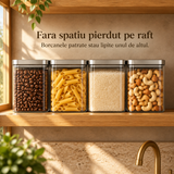Patrate, lipite pe raft