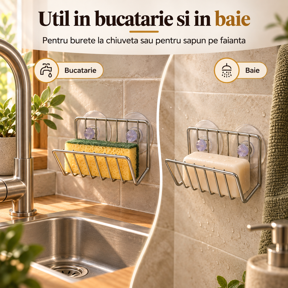 Bucatarie si baie