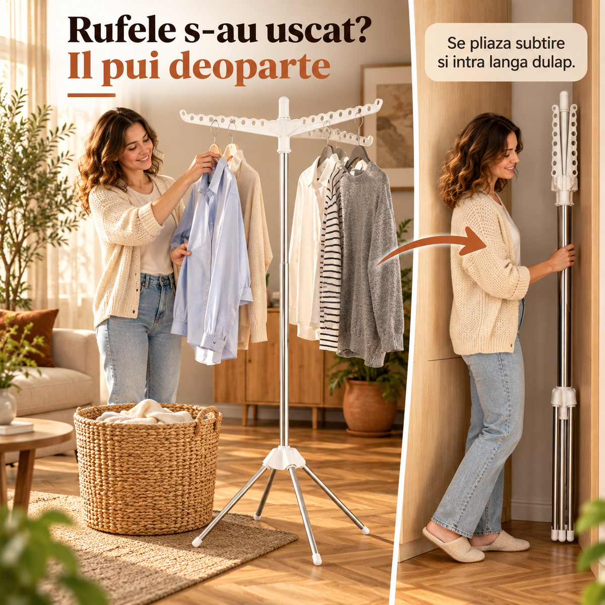 Se pliază și se pune deoparte