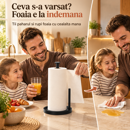 Rupi foaia cu o mana