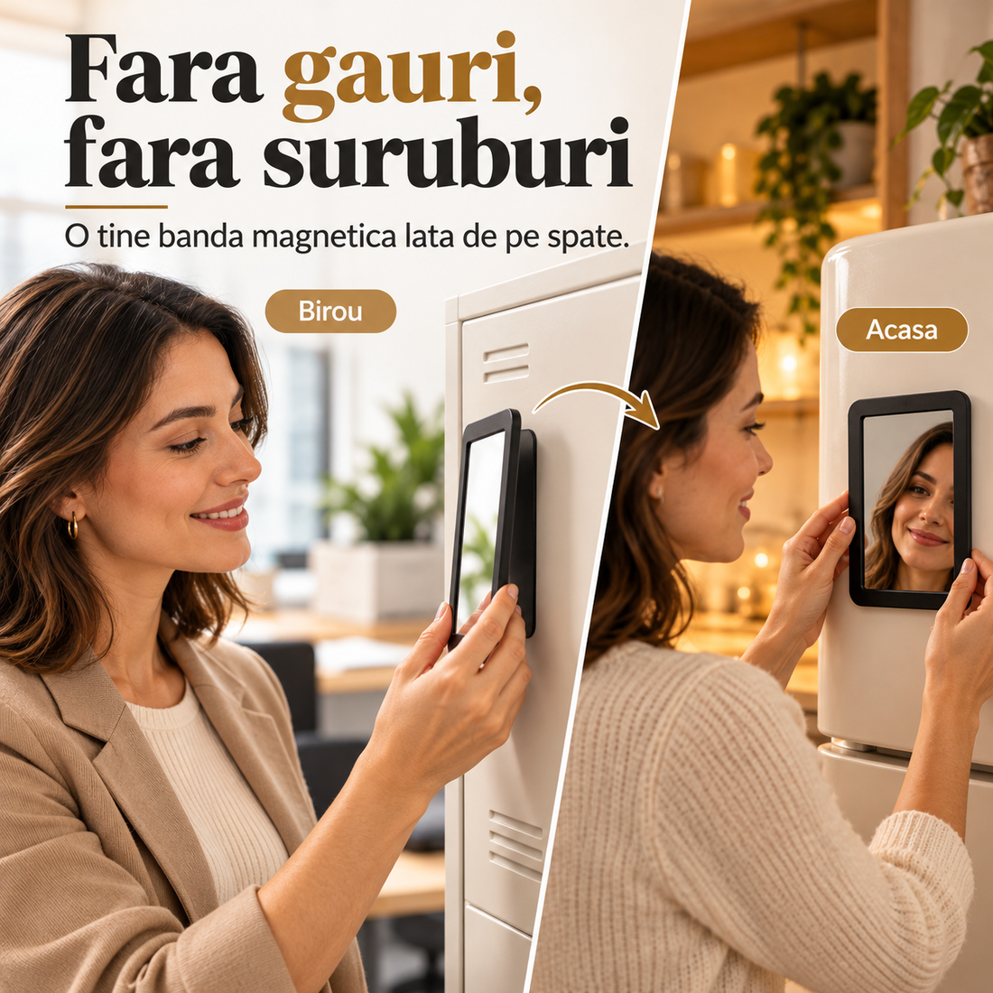 Fără găuri, fără adeziv