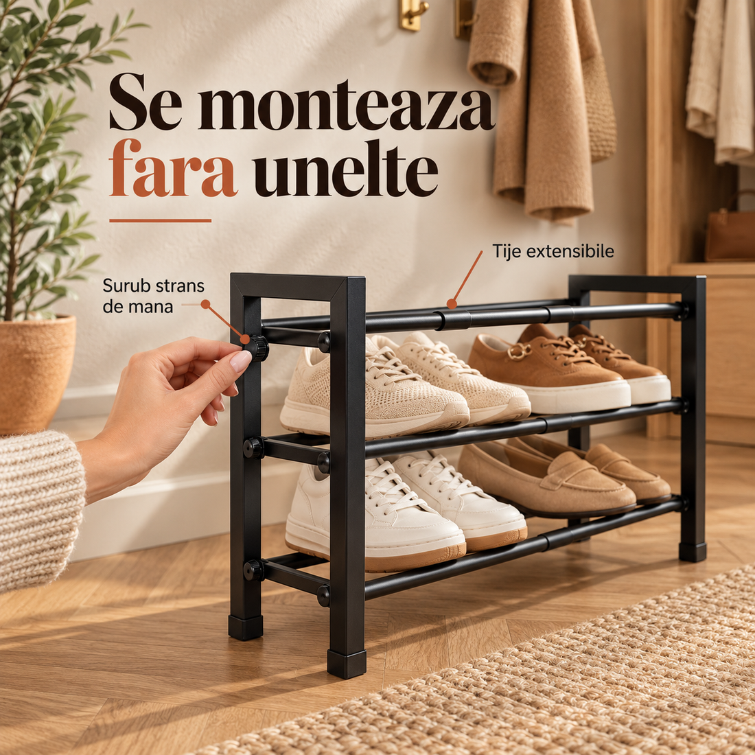 Montaj fără unelte