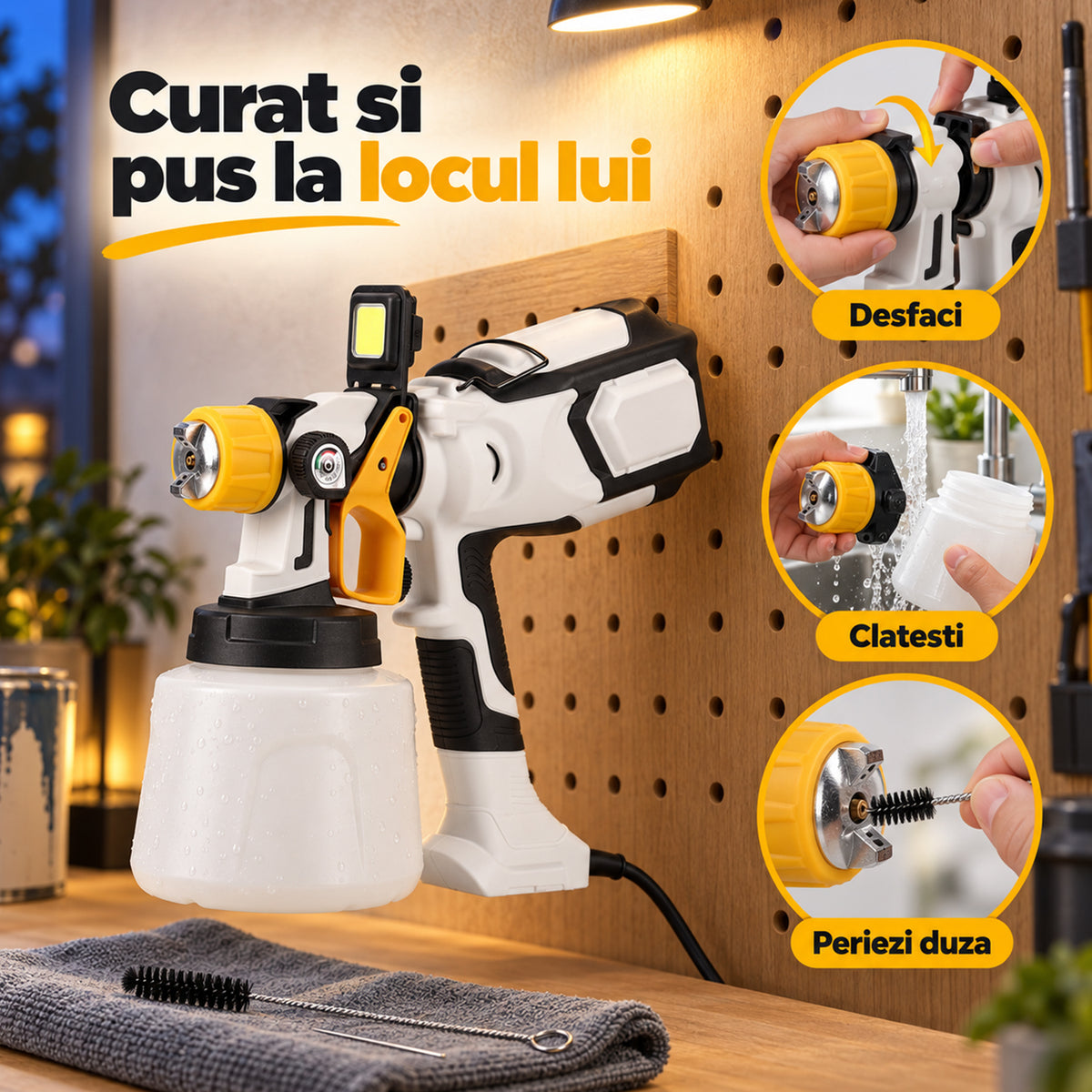 Curățare ușoară