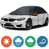 Prelata Auto Impermeabila Elindor®, Captuseala Moale, Berlina M, Accesorii Masina, Negru