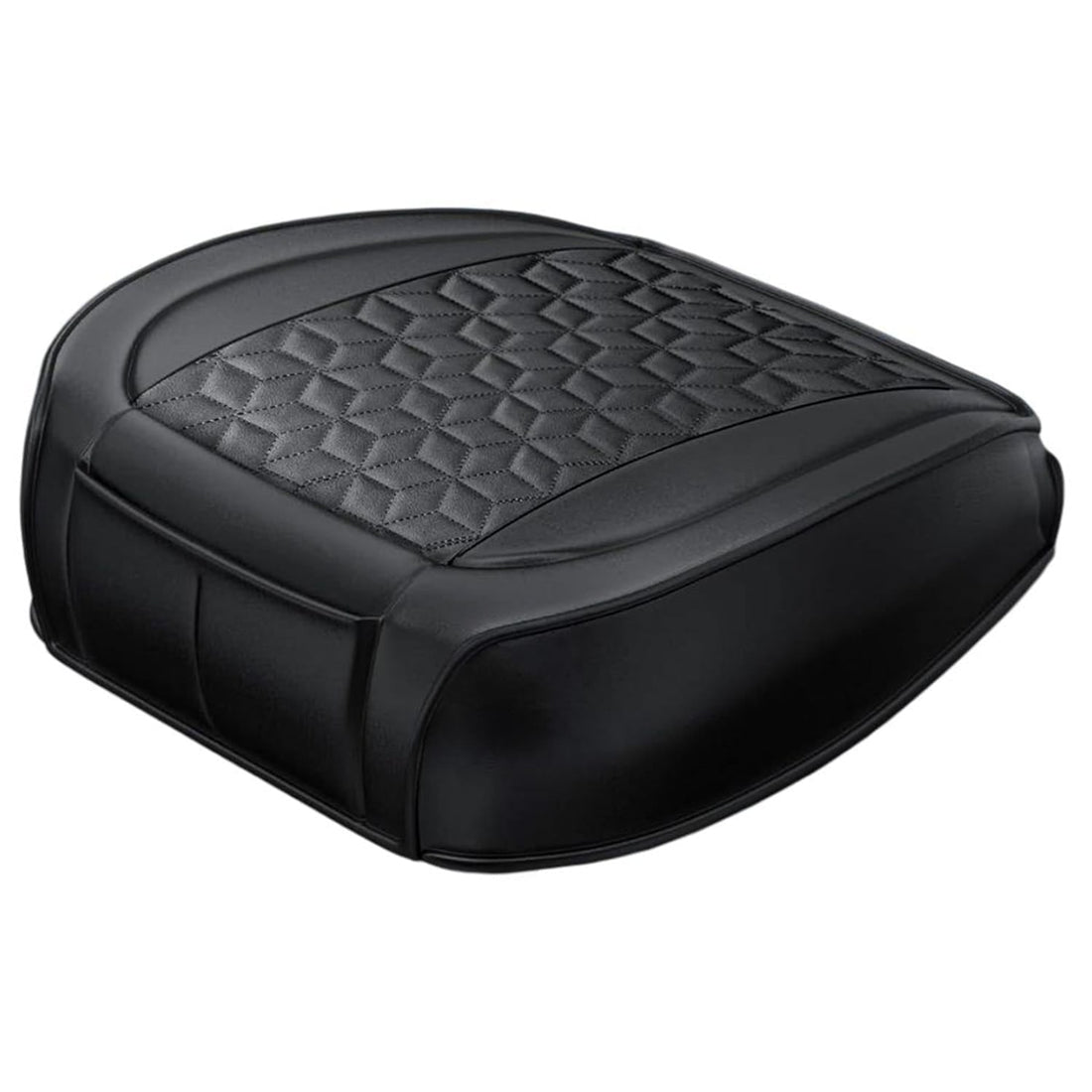 Husa Scaun Auto din Piele Ecologica Impermeabila Elindor®, Negru